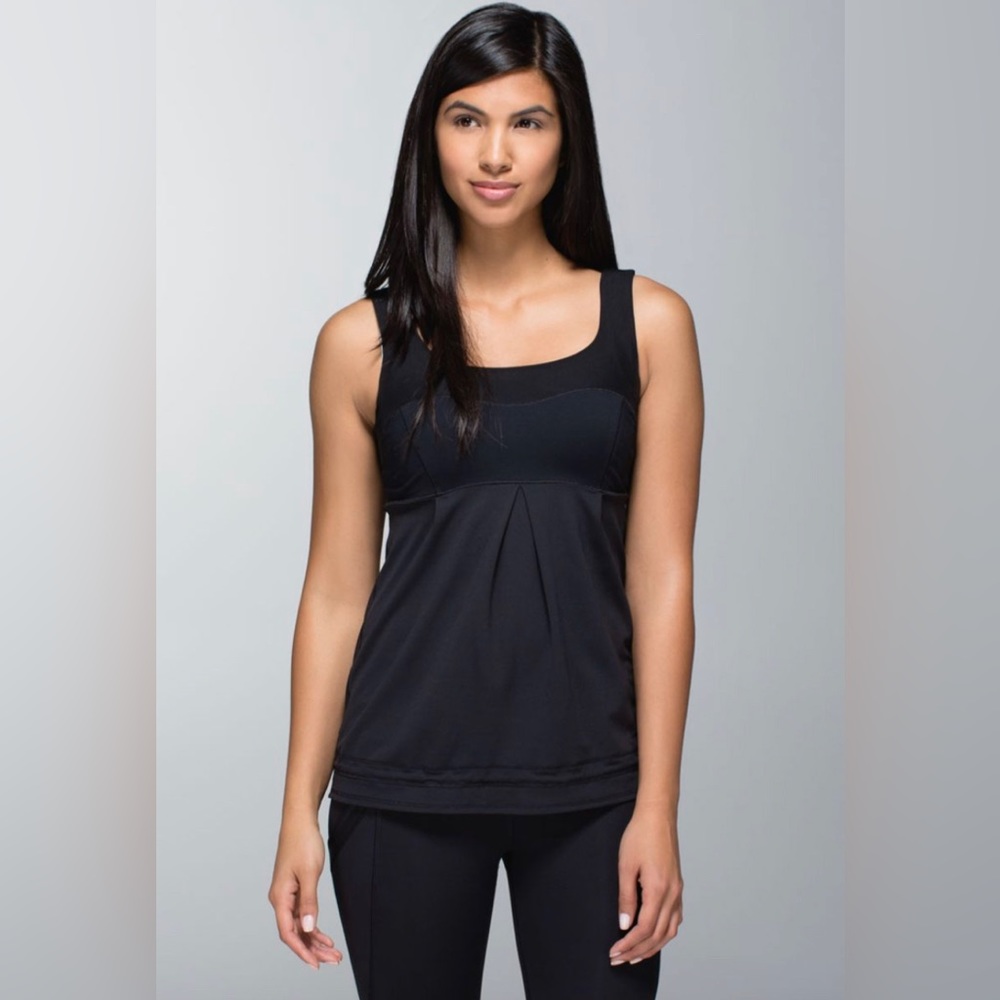 Lululemon black elevate tank top